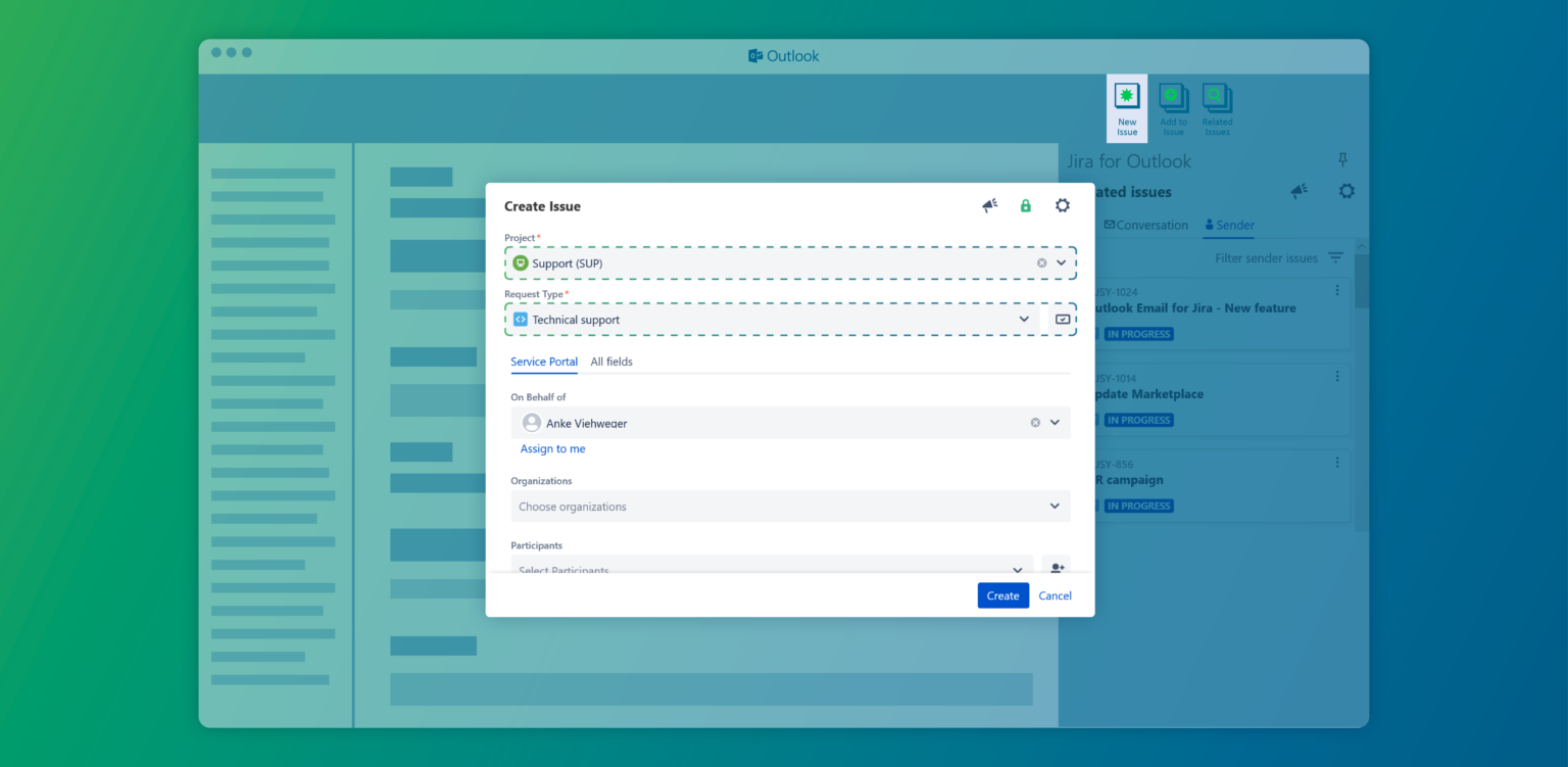 Outlook Email for Jira yasoon
