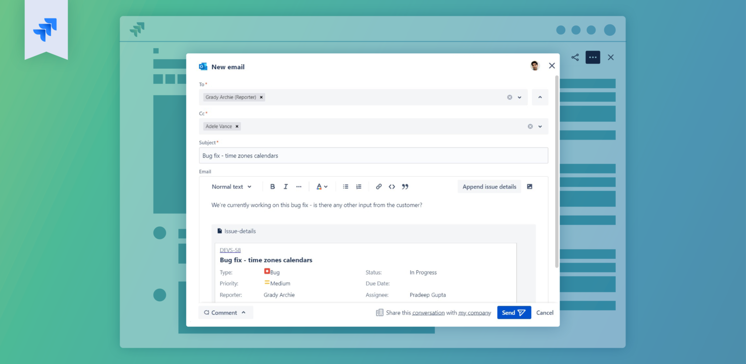 Microsoft 365 for Jira yasoon
