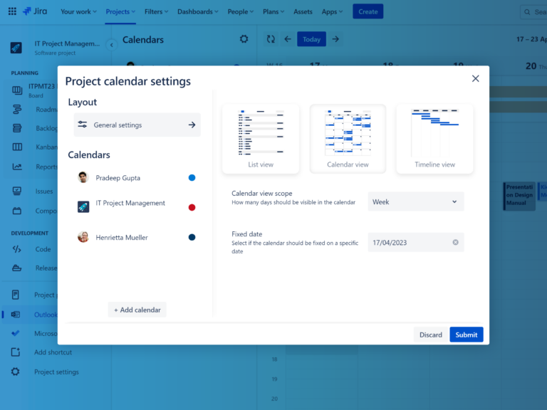 Outlook Calendars for Jira yasoon